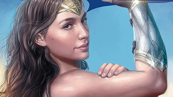 Wonder Woman Brave Wallpaper