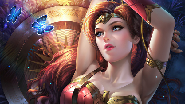 Wonder Woman Character Art 5k Wallpaper