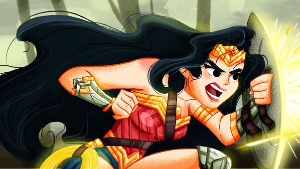 Wonder Woman Character Design Wallpaper