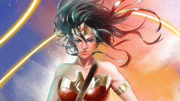 Wonder Woman Clip Pain Art 4k Wallpaper