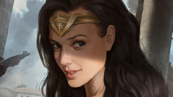 Wonder Woman Closeup Wallpaper