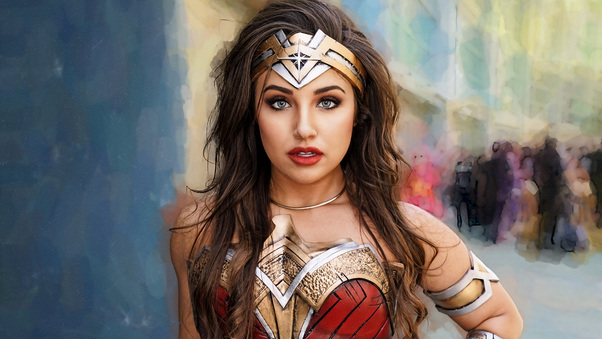 Wonder Woman Comic Con Wallpaper