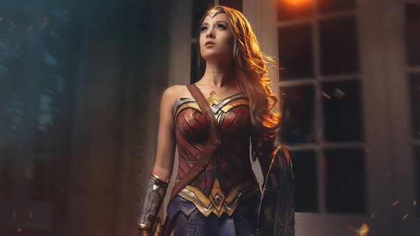 Wonder Woman Cosplay 2021 4k Wallpaper