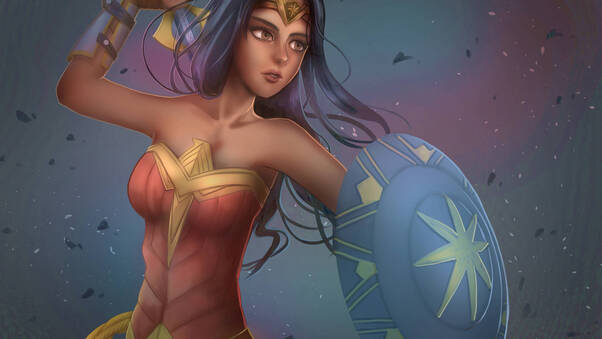 Wonder Woman Cute Wallpaper