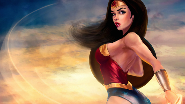 Wonder Woman Cutest Wallpaper