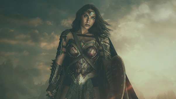 Wonder Woman Dark Side 4k Wallpaper