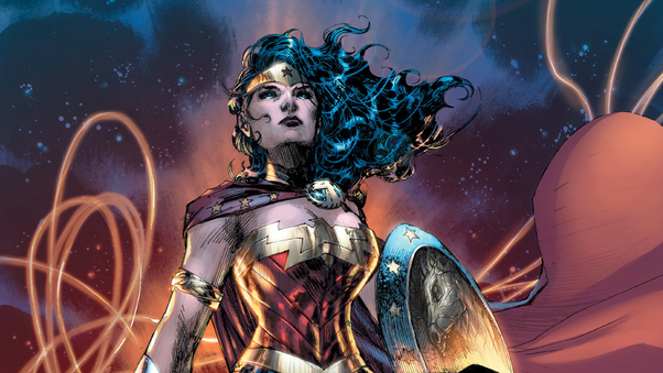 Wonder Woman Dc Comic Artwork Wallpaper