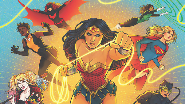 Wonder Woman Dc Fandome Heroes Wallpaper