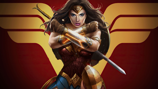 Wonder Woman Dc Injustice 2 Mobile Wallpaper
