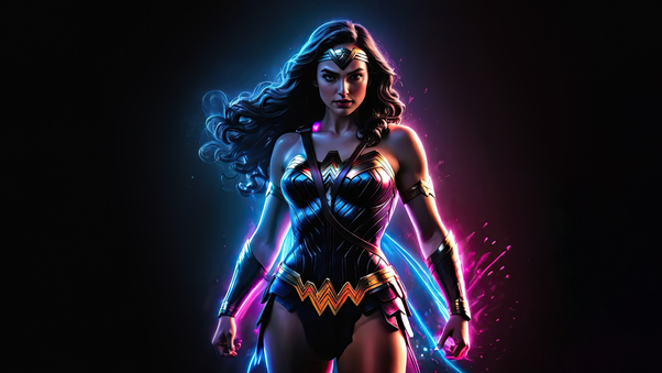 Wonder Woman Defender Of Truth Wallpaper