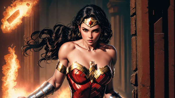 Wonder Woman Demigoddess Wallpaper