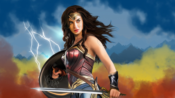 Wonder Woman Fan Art 10k Wallpaper