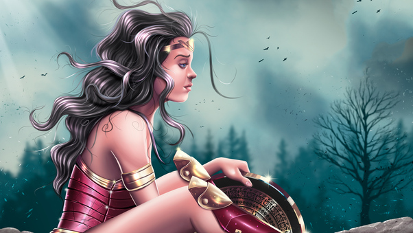 Wonder Woman Fan Arts Wallpaper