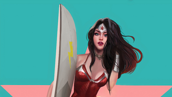 Wonder Woman For Surfing 4k Wallpaper