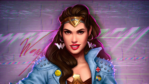 Wonder Woman Gal Gadot Art 4k Wallpaper