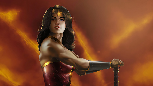 Wonder Woman Girl 2020 Wallpaper