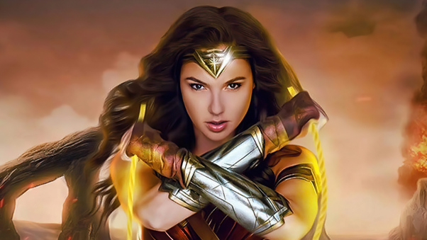 Wonder Woman Girl 4k Wallpaper
