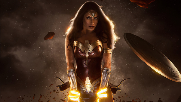 Wonder Woman Girl Cosplay Wallpaper