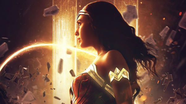 Wonder Woman Gold Queen 5k Wallpaper