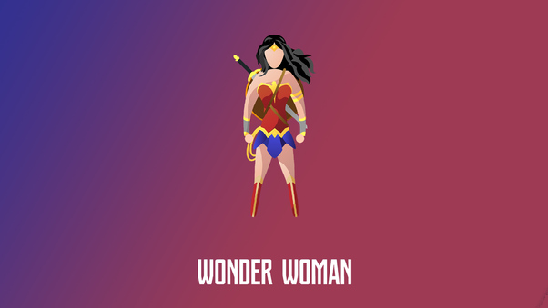 Wonder Woman Illustration 4k Wallpaper