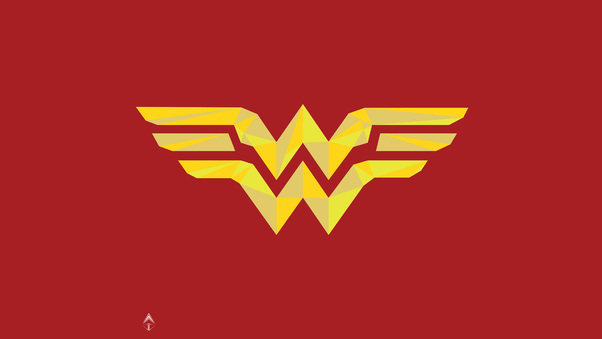 Wonder Woman Logo 4k Artwork Wallpaper