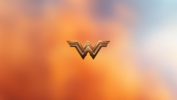 Wonder Woman Logo 4k Wallpaper