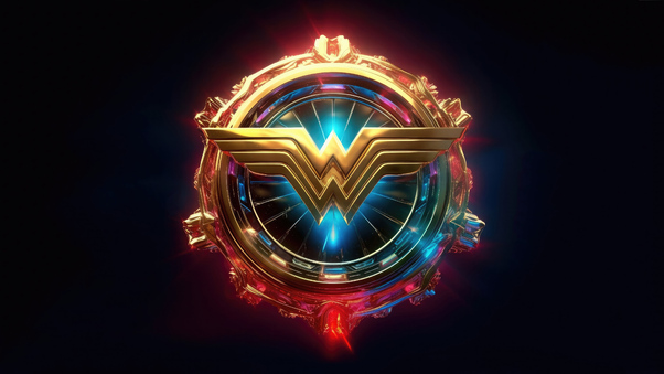 Wonder Woman Logo 5k Wallpaper