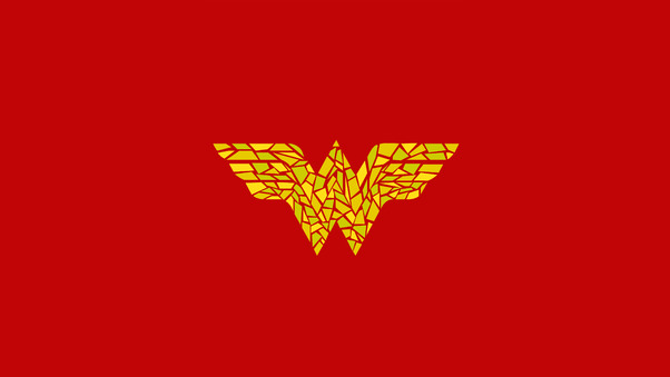 Wonder Woman Logo Artwork Wallpaper