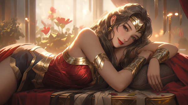 Wonder Woman Majestic Might Wallpaper