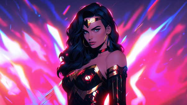 Wonder Woman Majestic Portrait Wallpaper