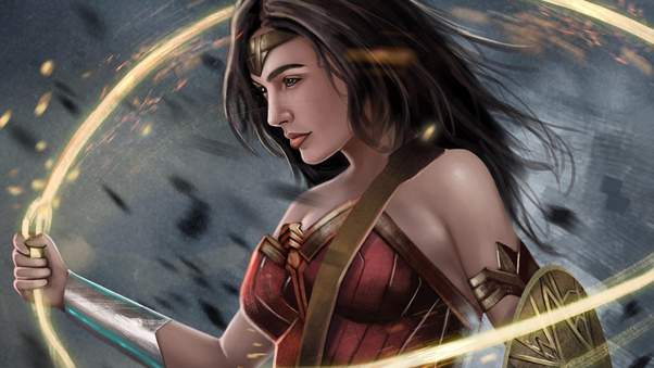 Wonder Woman New Artss Wallpaper