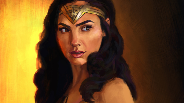 Wonder Woman Portrait Wallpaper