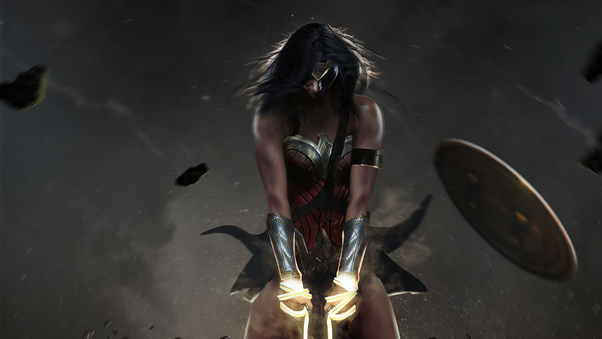 Wonder Woman Power Wallpaper