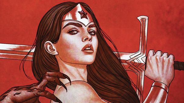 Wonder Woman Superhero Artwork 4k Wallpaper