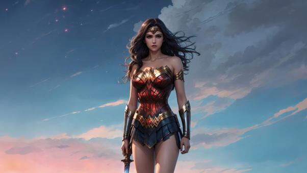 Wonder Woman The Warrior Princess Wallpaper