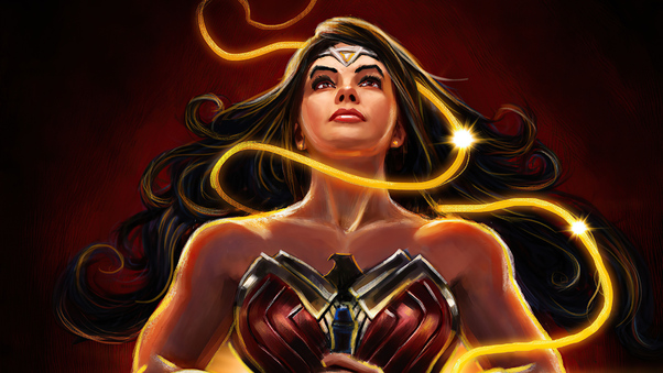 Wonder Woman Up 4k Wallpaper