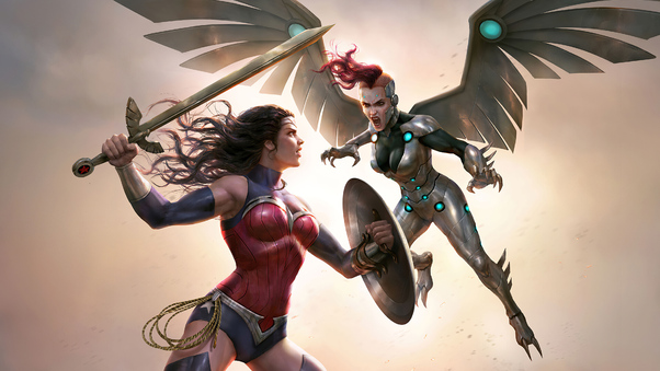 Wonder Woman Vs Silver Swan Wonder Woman Bloodlines 2020 4k Wallpaper