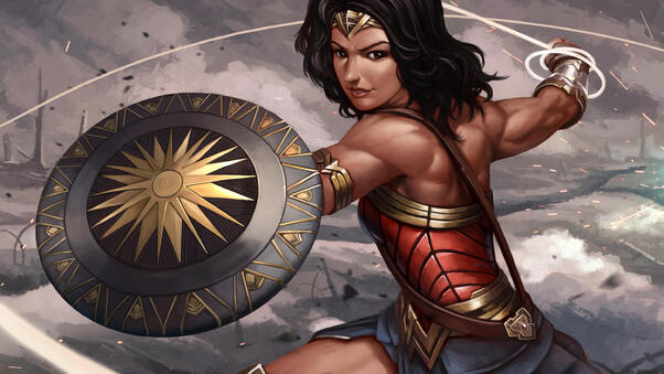 Wonder Woman Warrior Arts 2019 Wallpaper
