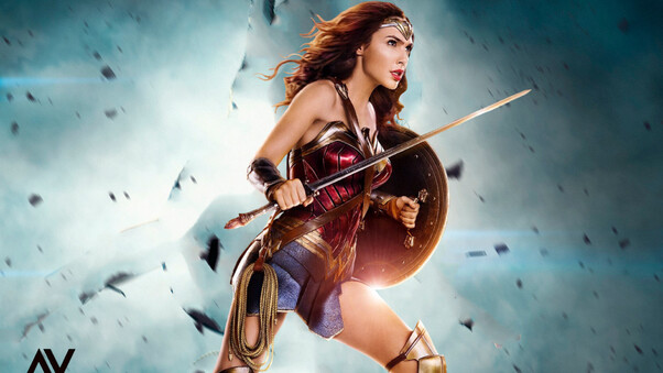 Wonder Woman Warrior Arts Wallpaper