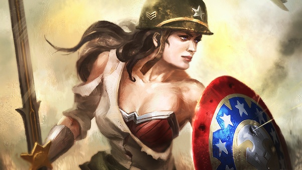 Wonder Woman Warrior Wallpaper