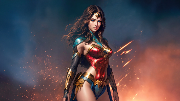 Wonder Woman Warrior Of Imagination Wallpaper