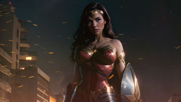 Wonder Woman Warrior Of Truth Wallpaper