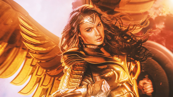 Wonder Woman Wings Wallpaper