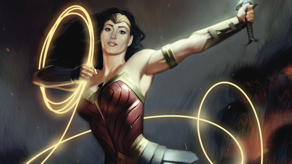 Wonder Woman With Powers 4k Wallpaper