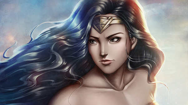 Wonder Woman4k Cuteart Wallpaper