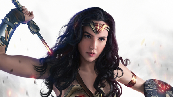 Wonder Woman4k Gal Gadot Art Wallpaper