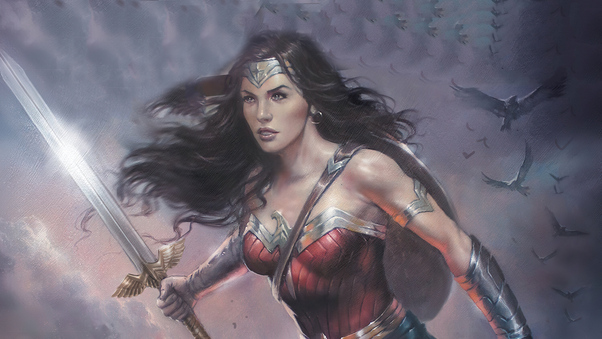 Wonder Womangirl Wallpaper