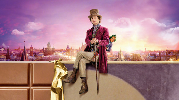 Wonka Movie 2023 5k Wallpaper