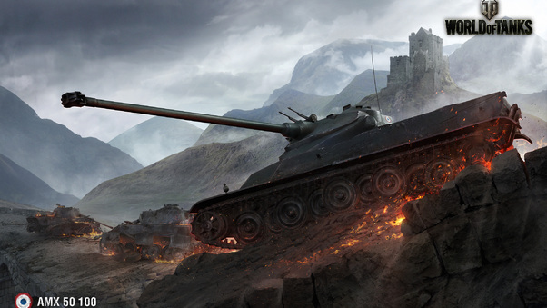 World Of Tanks AMX 50 Wallpaper