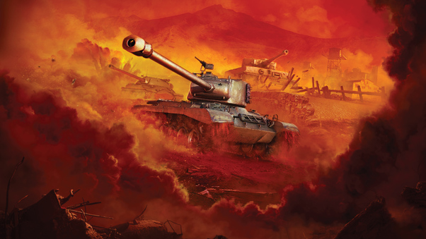 World Of Tanks Game 4k Wallpaper